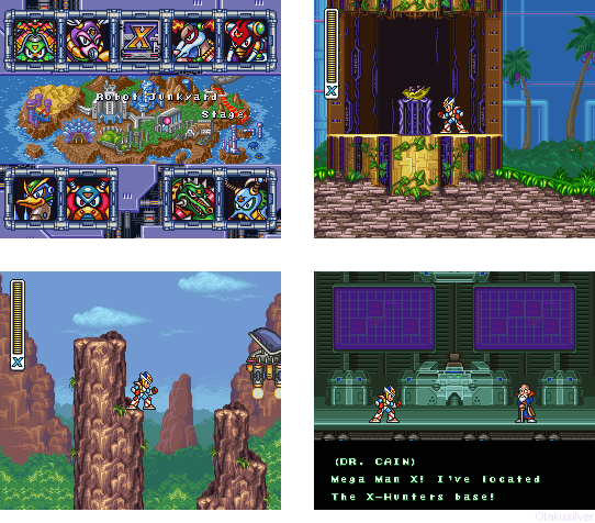 Megaman X2 sur Super Nintendo